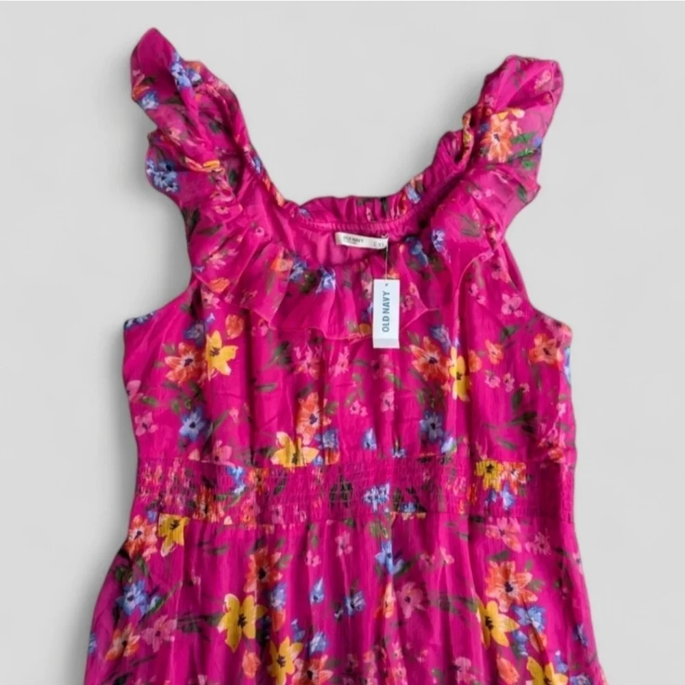 Old Navy Pink Maxi Dress XL NWT